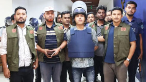 ২ হত্যা মামলায় ডেভিড ইমন ৭ দিনের রিমান্ডে