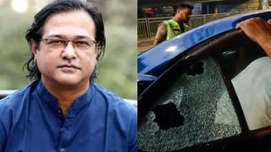 সংগীতশিল্পী আসিফ আকবরের গাড়িতে গুলি