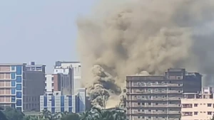টঙ্গীতে ওষুধ কারখানায় আগুন
