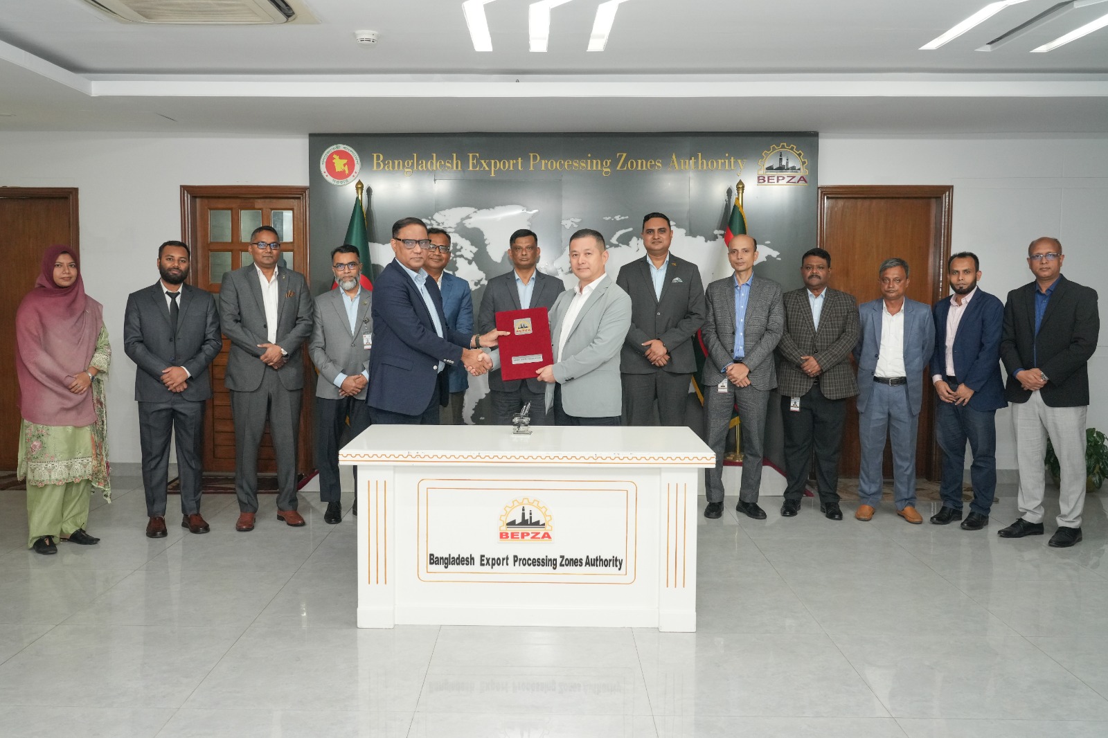 বেপজা অর্থনৈতিক অঞ্চলে ৭০ লাখ ডলার বিনিয়োগে বাড়াচ্ছে চীনা প্রতিষ্ঠান কেপিএসটি