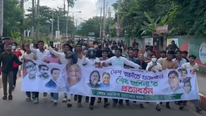 বরিশালে ‘শেখ হাসিনা আসতেছে’ স্লোগানে মিছিল, আটক ৭