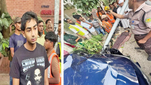 গুলশানে গাড়িচাপায় শ্রমিকের মৃত্যু, ৯ লাখ টাকায় আপোস