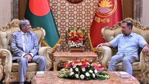 রাষ্ট্রপতির সঙ্গে প্রধানমন্ত্রীর সাক্ষাৎ